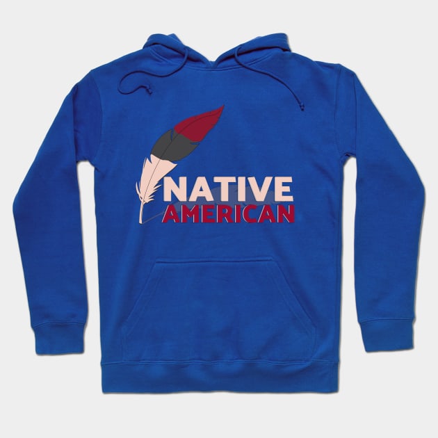 Native American Hoodie by dddesign